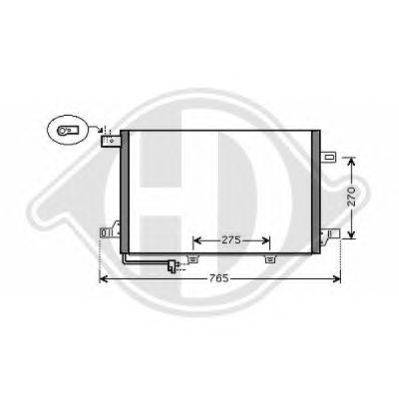 Конденсатор, кондиционер DIEDERICHS 8168100