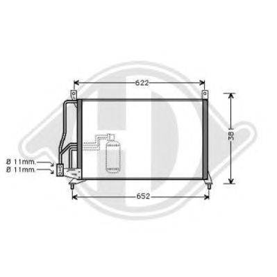 Конденсатор, кондиционер DIEDERICHS 8183001