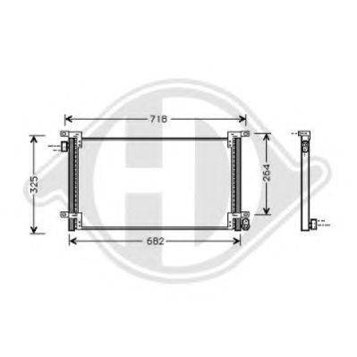 Конденсатор, кондиционер DIEDERICHS 8349200