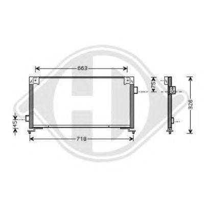 Конденсатор, кондиционер DIEDERICHS 8622101