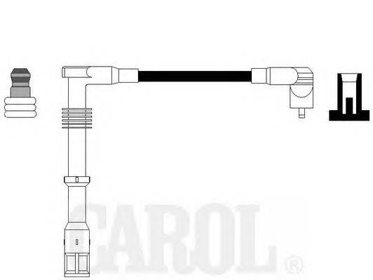 Провод зажигания STANDARD 9480
