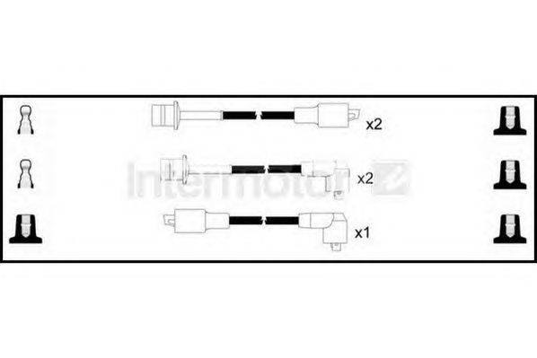 Комплект проводов зажигания STANDARD 76228