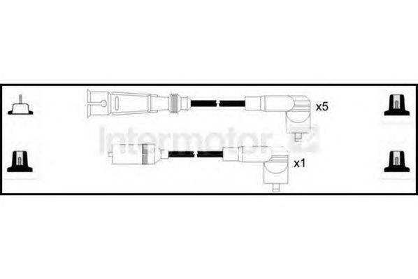 Комплект проводов зажигания STANDARD 76305