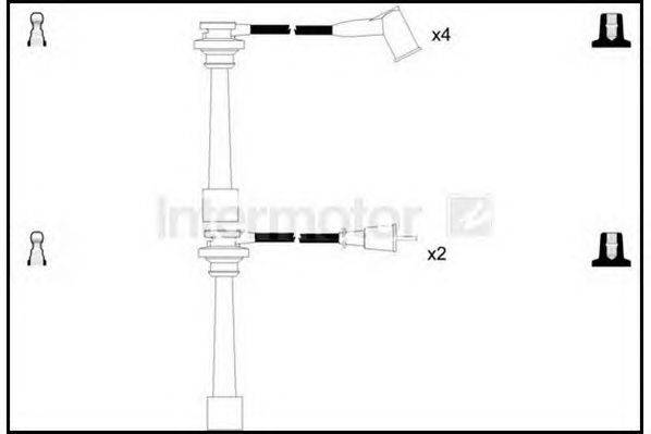 Комплект проводов зажигания STANDARD 76116