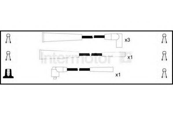 Комплект проводов зажигания STANDARD 73254