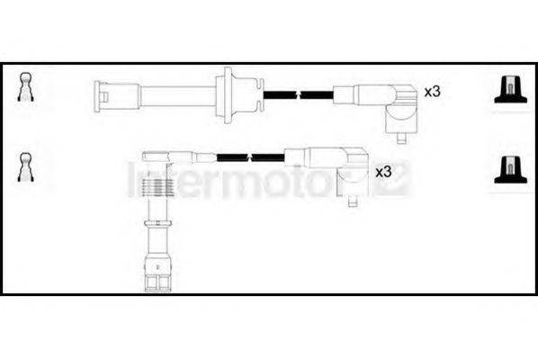 Комплект проводов зажигания STANDARD 73881