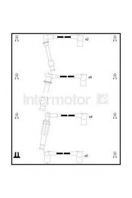 Комплект проводов зажигания STANDARD 76017