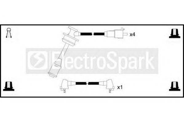 Комплект проводов зажигания STANDARD OEK399