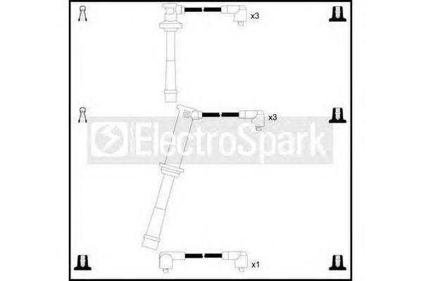 Комплект проводов зажигания STANDARD OEK565