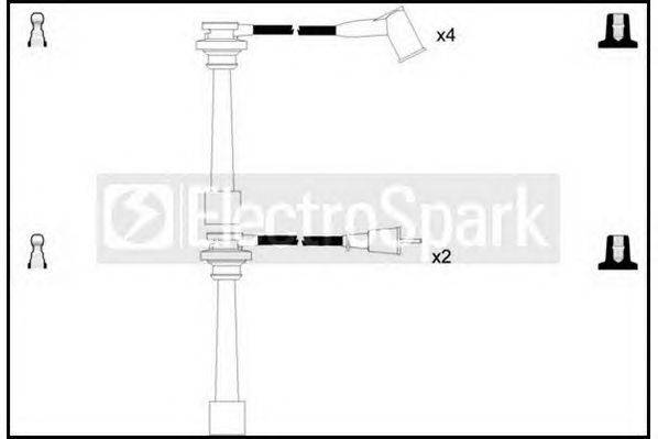 Комплект проводов зажигания STANDARD OEK689