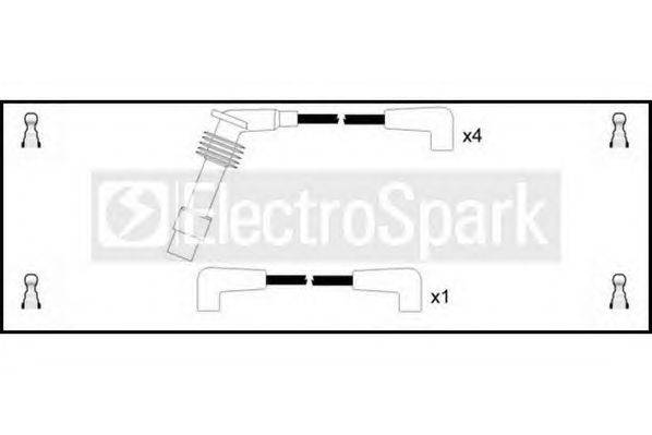 Комплект проводов зажигания STANDARD OEK1028