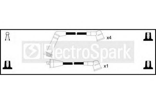 Комплект проводов зажигания STANDARD OEK628