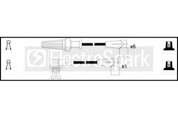 Комплект проводов зажигания STANDARD OEK575