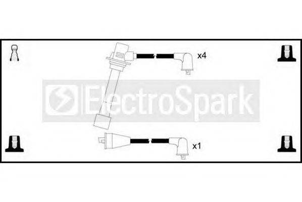 Комплект проводов зажигания STANDARD OEK555