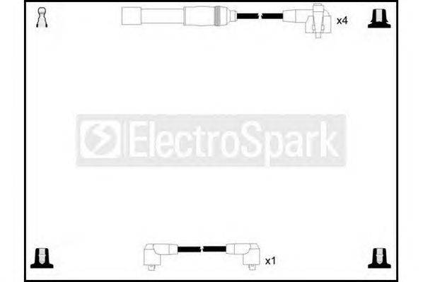 Комплект проводов зажигания STANDARD OEK277