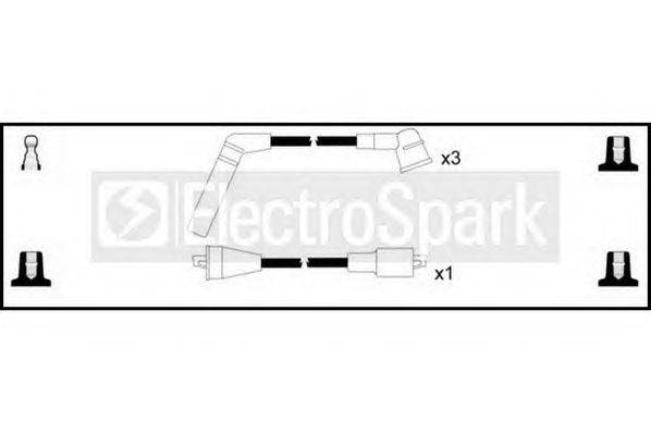 Комплект проводов зажигания STANDARD OEK272