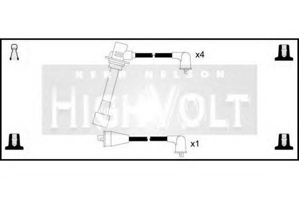 Комплект проводов зажигания STANDARD OEF544