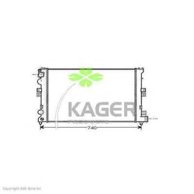 Радиатор, охлаждение двигателя KAGER 31-0164