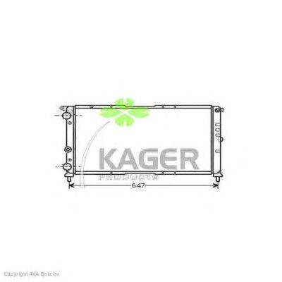 Радиатор, охлаждение двигателя KAGER 31-0405