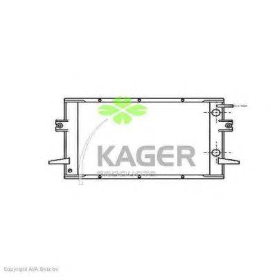 Радиатор, охлаждение двигателя KAGER 31-0534