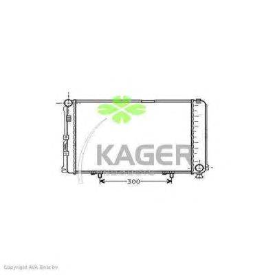 Радиатор, охлаждение двигателя KAGER 31-0592