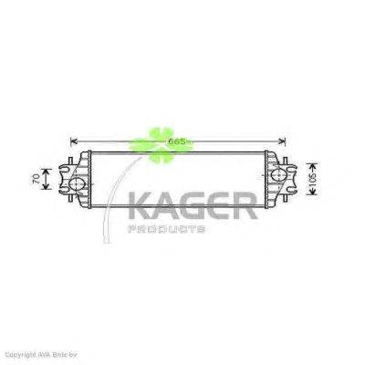 Интеркулер KAGER 310991