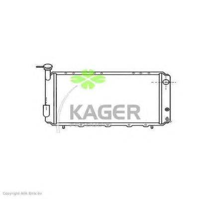 Радиатор, охлаждение двигателя KAGER 31-1020