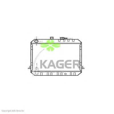 Радиатор, охлаждение двигателя KAGER 311078