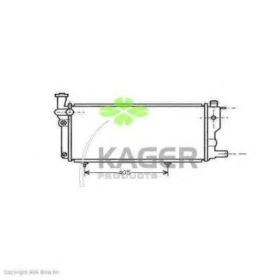 Радиатор, охлаждение двигателя KAGER 31-1314