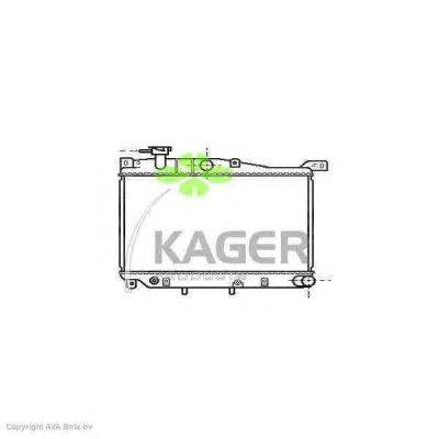 Радиатор, охлаждение двигателя KAGER 31-1410