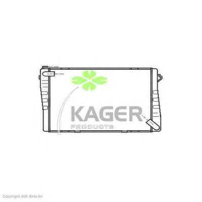 Радиатор, охлаждение двигателя KAGER 31-1461