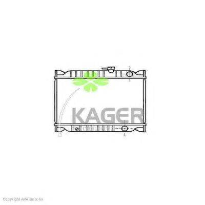Радиатор, охлаждение двигателя KAGER 312066