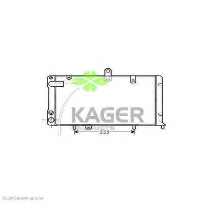 Радиатор, охлаждение двигателя KAGER 31-2152