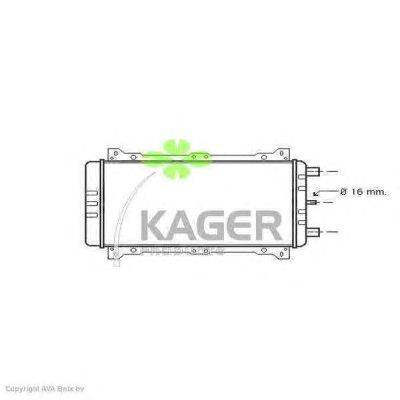 Радиатор, охлаждение двигателя KAGER 31-2212