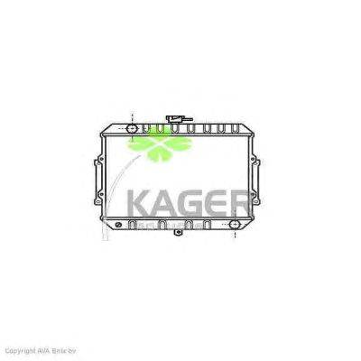 Радиатор, охлаждение двигателя KAGER 31-2290