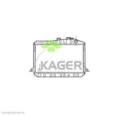 Радиатор, охлаждение двигателя KAGER 31-2366