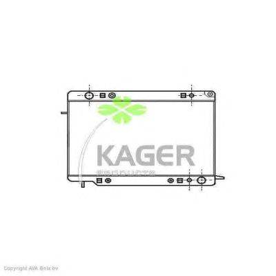 Радиатор, охлаждение двигателя KAGER 31-2783