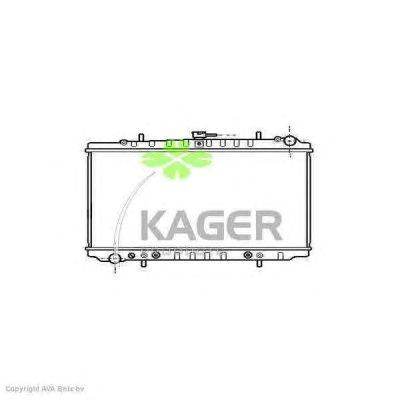 Радиатор, охлаждение двигателя KAGER 31-2887