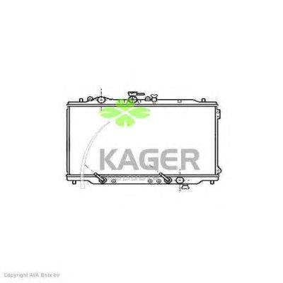 Радиатор, охлаждение двигателя KAGER 312923