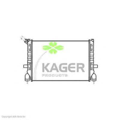 Радиатор, охлаждение двигателя KAGER 31-2946