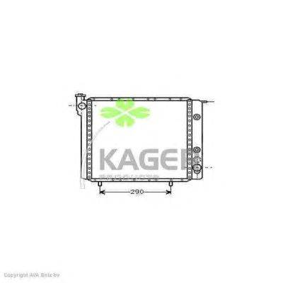 Радиатор, охлаждение двигателя KAGER 31-2997