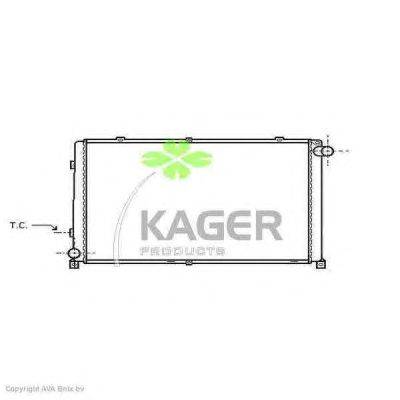 Радиатор, охлаждение двигателя KAGER 31-3114