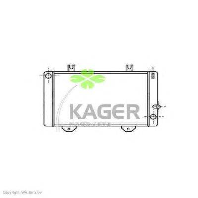 Радиатор, охлаждение двигателя KAGER 31-3419