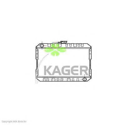 Радиатор, охлаждение двигателя KAGER 31-3464