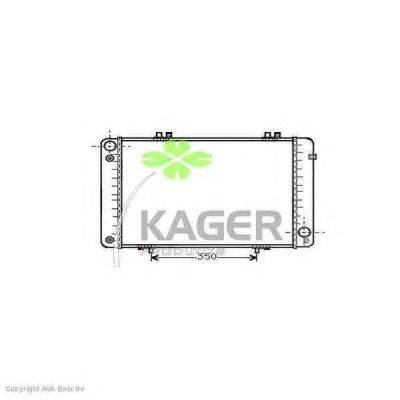 Радиатор, охлаждение двигателя KAGER 31-3559