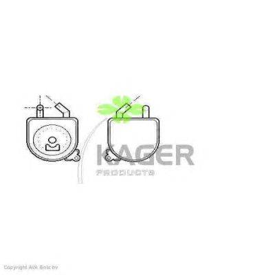 масляный радиатор, двигательное масло KAGER 313735