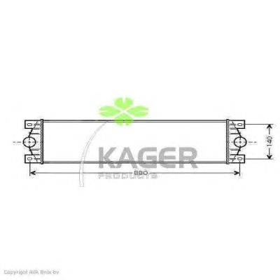 Интеркулер KAGER 31-4030