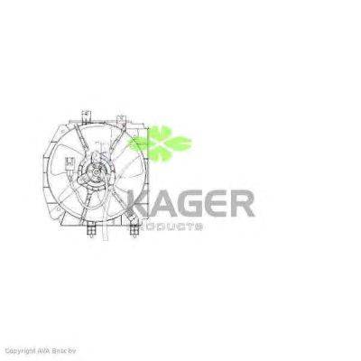 Вентилятор, охлаждение двигателя KAGER 32-2267