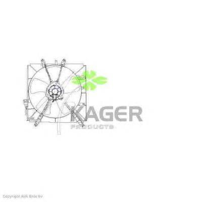 Вентилятор, охлаждение двигателя KAGER 32-2369
