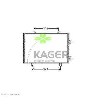 Конденсатор, кондиционер KAGER 94-6099